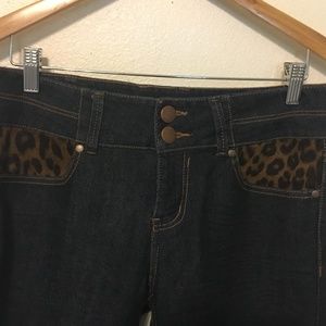 Animal Print Forever 21 Jeans